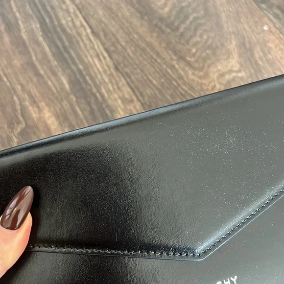 Givenchy Black Flap Clutch - Picture 8 of 8